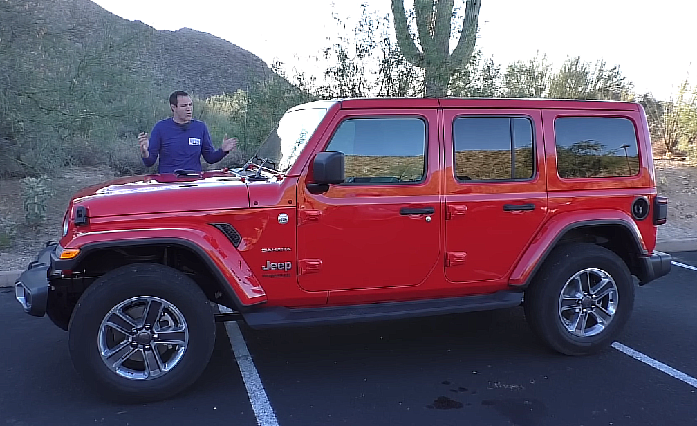 Jeep Wrangler JL Half-Doors Revealed in Spy Shots